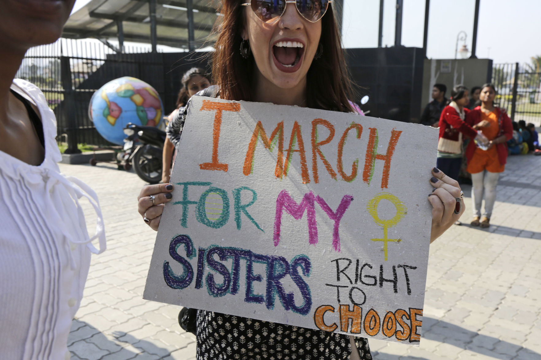 India Trump Women's March